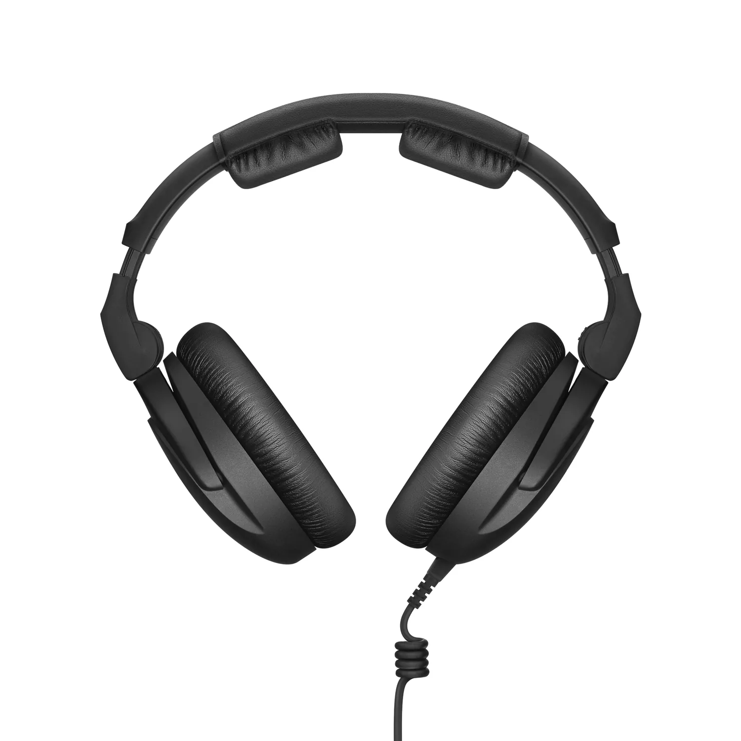 Sennheiser HD 300 PRO Closed-Back Monitoring Headphones: The HD 300 PRO from the front.