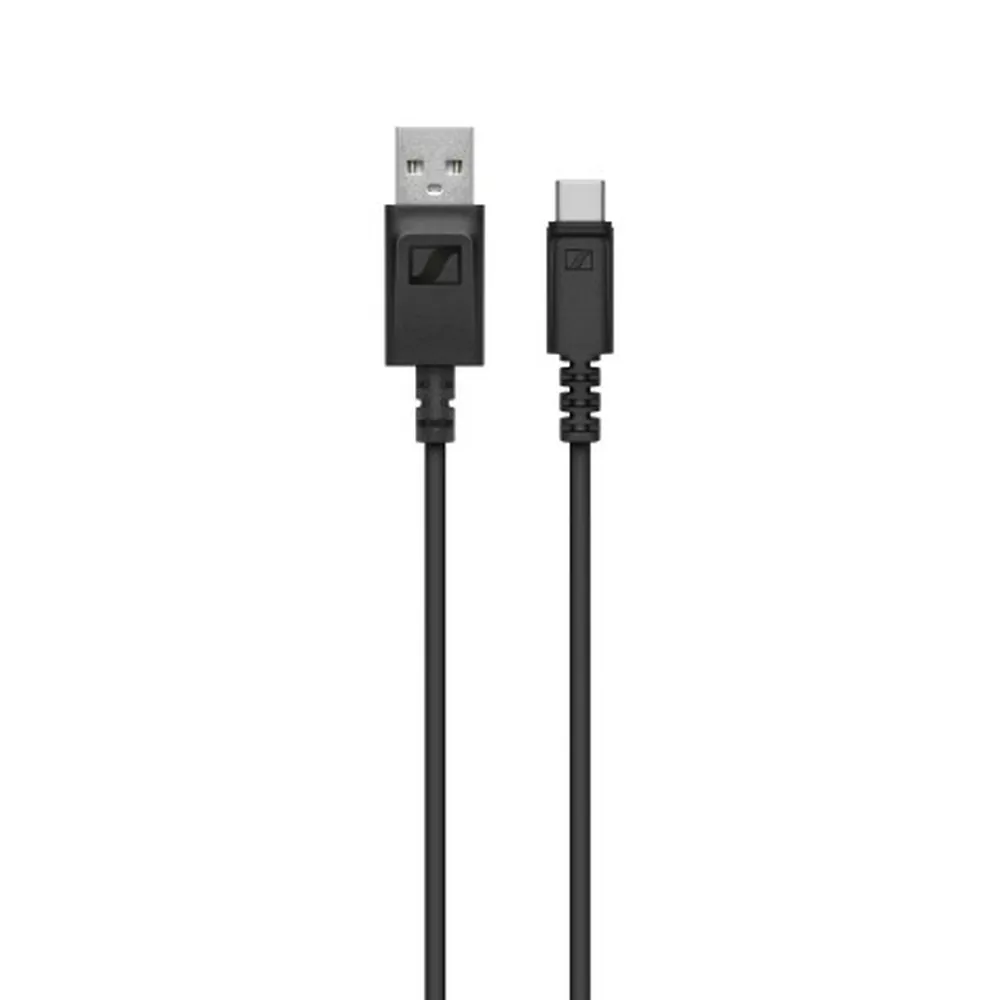 Sennheiser XSW-D Lavalier Set: The USB-A to USB-C charging cable.