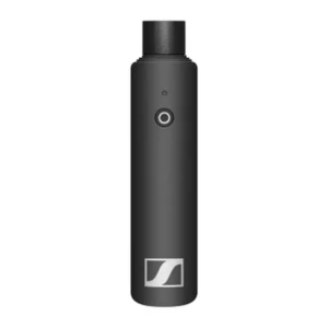 Sennheiser XSW-D Portable Interview Set: The XSW-D XLR female transmitter from the front.