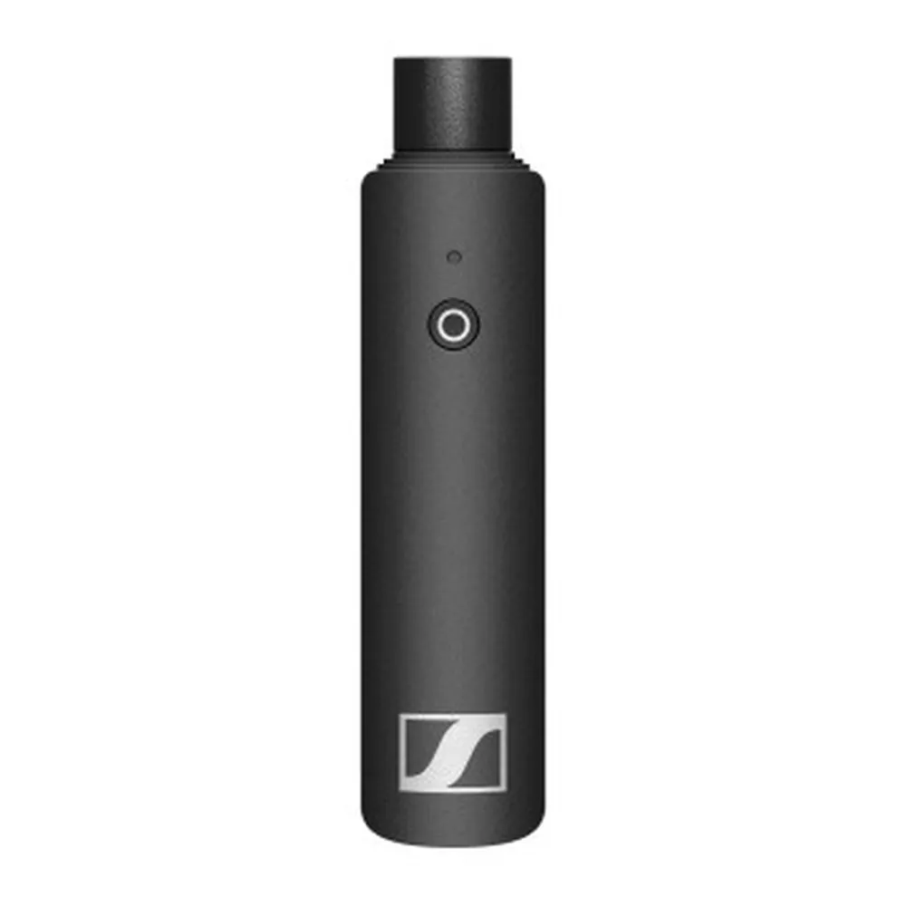 Sennheiser XSW-D Portable Interview Set: The XSW-D XLR female transmitter from the front.
