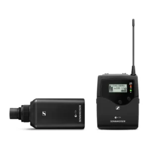 Sennheiser EW 500 BOOM G4 Plug-On Wireless Set (AW+): The SKP 500 G4 plug-on transmitter and EK 500 G4 camera receiver.