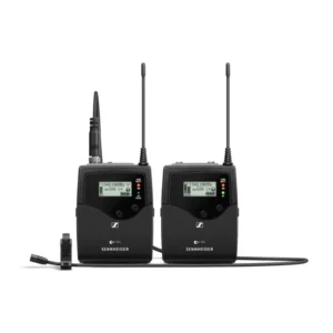 Sennheiser EW 512P G4 Lavalier Microphone System (GW1): The SK 500 G4 bodypack, EK 500 G4 receiver, and MKE 2 Gold lavalier.