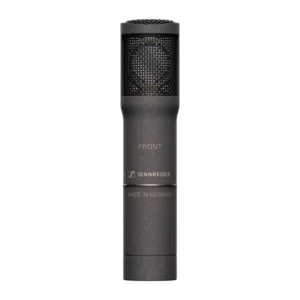 Sennheiser MKH 8030 Figure-8 Condenser Microphone: The MKH 8030 head upright, from the front.
