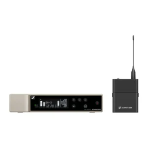 Sennheiser EW-D SK BASE SET Digital Wireless Bodypack System: The EW-D EM receiver and EW-D SK bodypack.