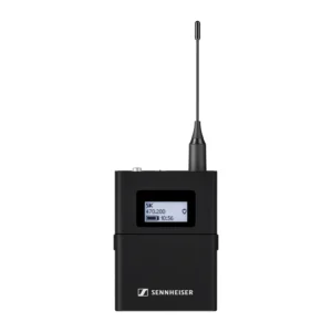 Sennheiser EW-DX SK Bodypack Transmitter: The EW-DX SK bodypack from the front.