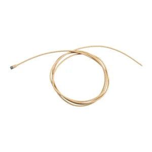Sennheiser MKE 2 Subminiature Omni Lavalier: The beige MKE 2 with its cable coiled.