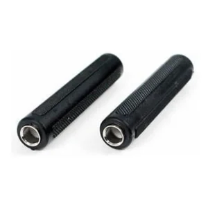 Remote Audio APP36 1/4 in TRS Jack to 1/4 in TRS Jack: Two 1/4 in TRS jack barrel adapters.