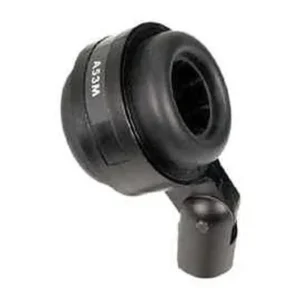 Shure A53M Shock Mount Microphone Clip: The A53M shock mount with its stand adapter.