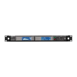 Shure Axient AXT600US Spectrum Manager: The AXT600 front panel with its two displays.