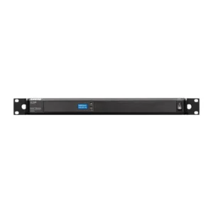 Shure Axient AXT630 Antenna Distribution System: The AXT630 front panel with its display and controls.