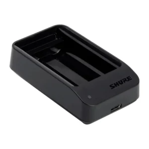 Shure SBC10-903 USB Single Battery Charger for SB903: The SBC10-903 charger with its bay empty.
