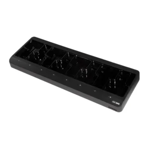Shure SBC840 8-Bay Networked Charger for SB910 and SB920 Batteries: The SBC840 charger with its eight battery bays.