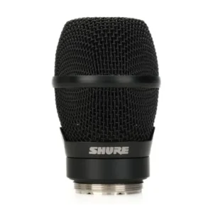 Shure KSM11 Wireless Microphone Capsule: The black RPW192 KSM11 capsule from the side, with its grille.