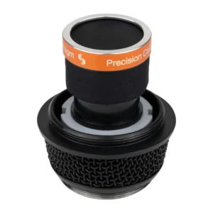 Sound Devices CD1 Cardioid Capsule: The capsule from below, with its orange collar.