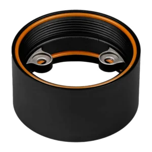 Sound Devices Astral HH Capsule Collar: The collar showing its threaded rim and mounting screws.