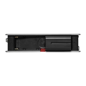 Sound Devices 833 Portable Mixer-Recorder: The rear panel with its two L-mount battery slots.