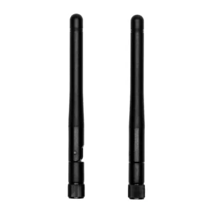Sound Devices A20-2.4G Ant 2.4 GHz NexLink Antennas (Pair): The two black 2.4 GHz antennas standing upright.