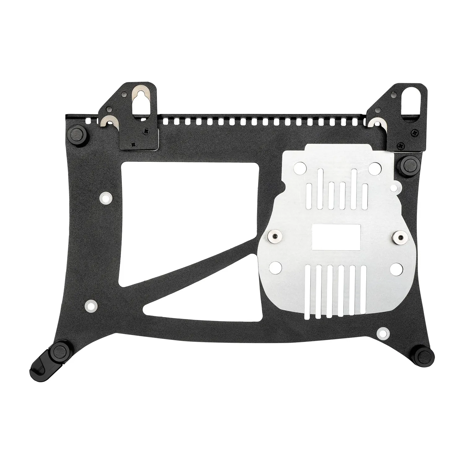 Sound Devices A20-QuickDock Receiver Dock for 8-Series: The mounting plate on its carriage.