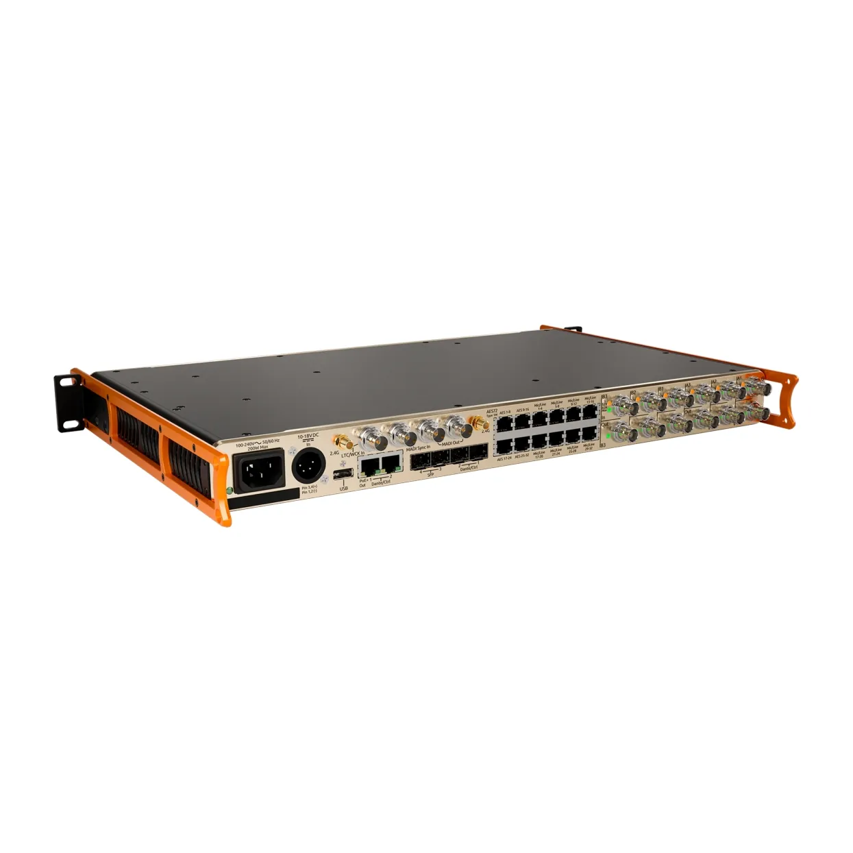 Sound Devices Astral ARX32 Digital Wireless Receiver: The rear panel from the other side.