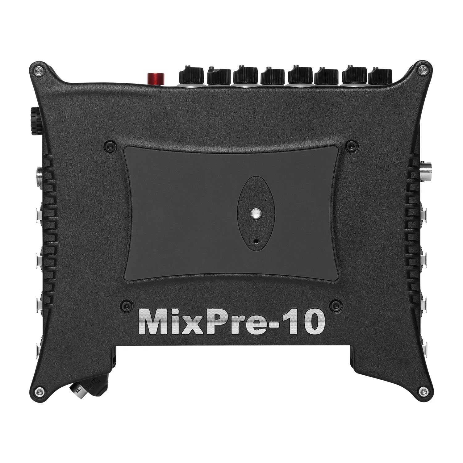 Sound Devices MixPre-10 II Multitrack Recorder and USB Audio Interface: The top panel with the MixPre-10 badge.
