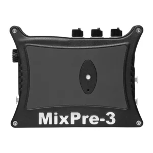 Sound Devices MixPre-3 II Multitrack Recorder and USB Audio Interface: The top panel with the MixPre-3 badge.