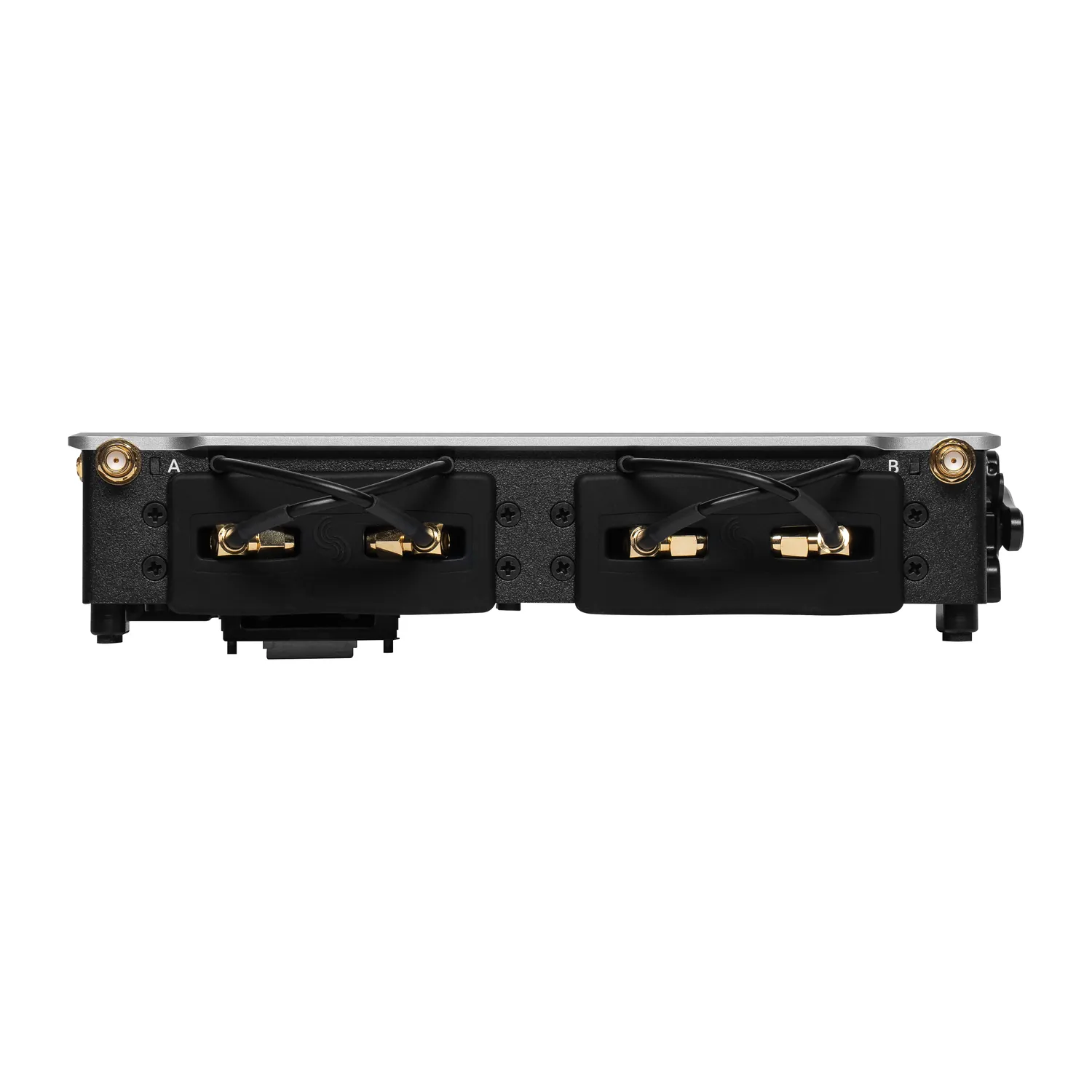 Sound Devices SL-2 Dual SuperSlot Wireless Module for 8-Series: The SL-2 from the front.