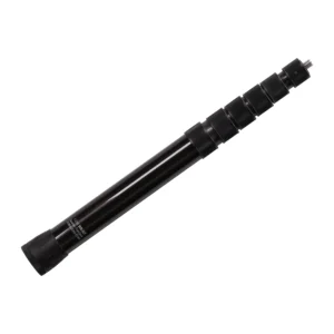 VDB BB-QT Microphone Boom Pole, BB-QT collapsed, with its standard heel.