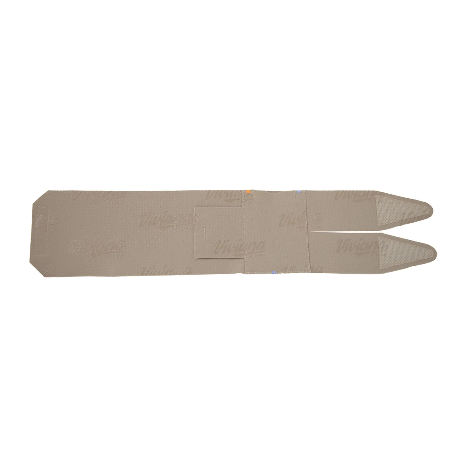 Viviana Straps Extreme Calf - Beige: a beige calf strap laid flat.