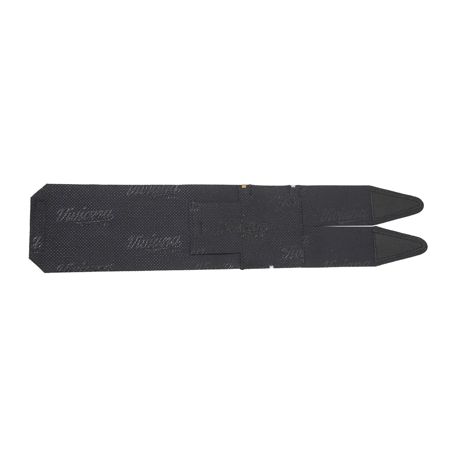 Viviana Straps Extreme Calf - Black: a black calf strap laid flat.
