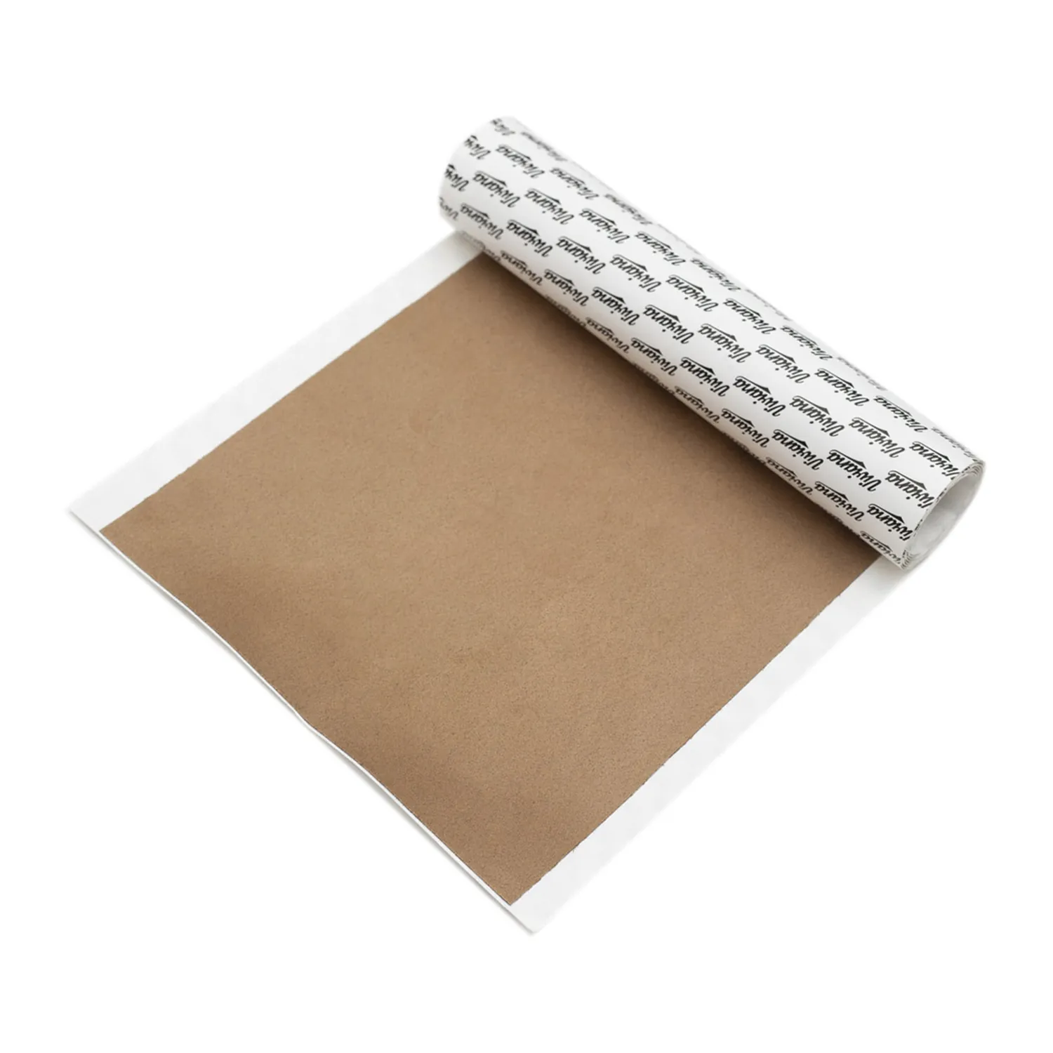 Viviana Moleskin Original XL Lav Mic Tape Roll - Beige: the beige roll, partly unrolled.