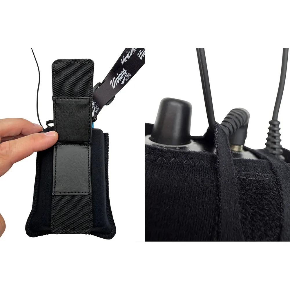 Viviana VSSIEMGTBK IFB/IEM Pouch with Magnetic Clip: the magnetic clip.