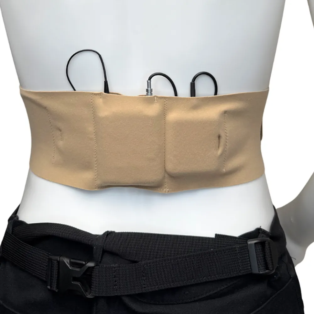 Viviana Pebble Body Wave Antenna: Pebbles worn in a waist strap.