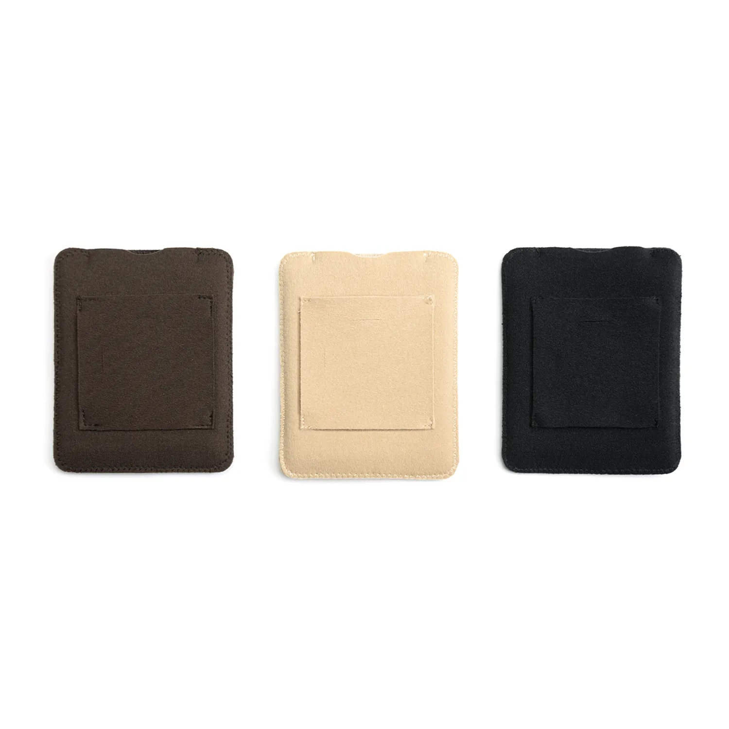 Viviana Belt Puffy Pouches: pouches in brown, beige, and black.