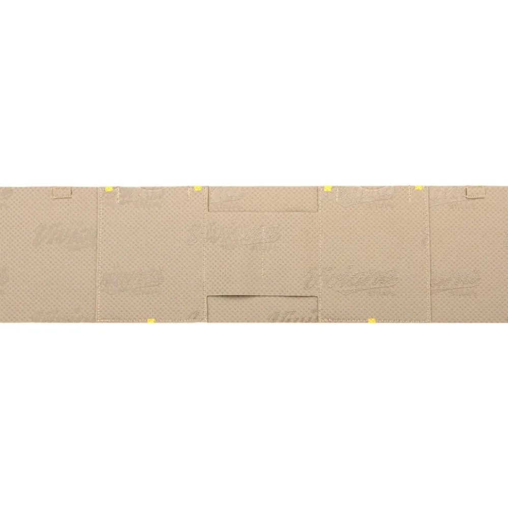 Viviana Straps Extreme Waist Double Pouch Standard: the beige strap's grip side.