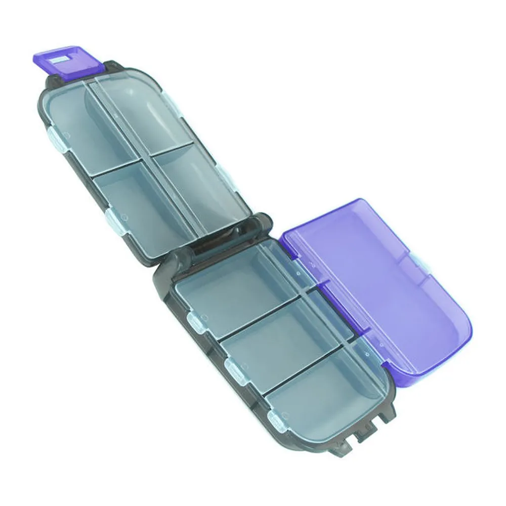 Viviana Accessories Box: the purple box opened flat.