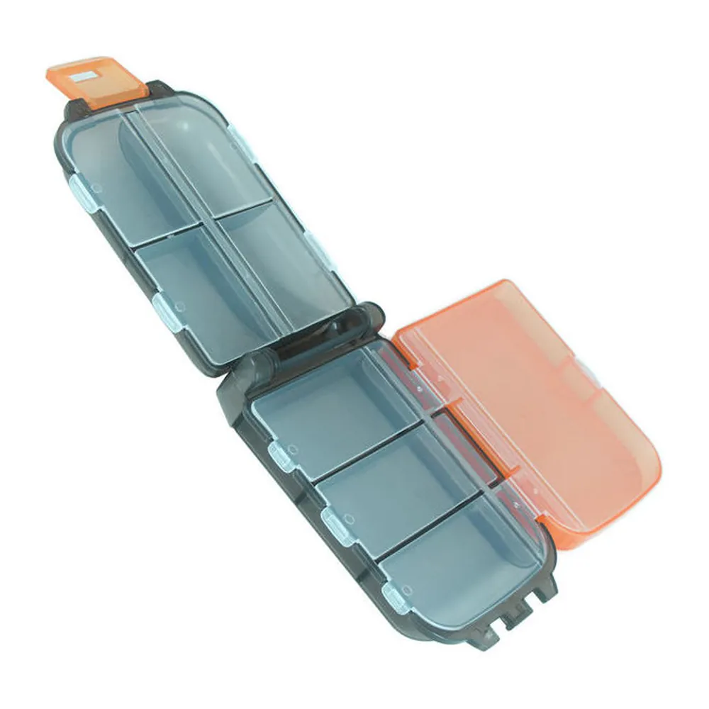 Viviana Accessories Box: the orange box opened flat.