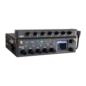 Zaxcom Nova FP7 Fader Extension Panel: The Nova FP7 mounted on a Nova.